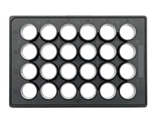 德國(guó)艾本德(Eppendorf)Cell Imaging Plates，帶板蓋，黑色底透，平底無(wú)菌、無(wú)熱原,無(wú)RNase和DNase,無(wú)人類(lèi)和細(xì)菌DNA。無(wú)細(xì)胞毒素,24孔細(xì)胞成像培養(yǎng)板,25μm薄膜