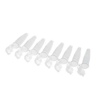 艾本德Eppendorf PCR Tubes, 0.2 mL, PCR 潔凈級(jí), 8 聯(lián)管，120 ?條 （960 個(gè)單管）